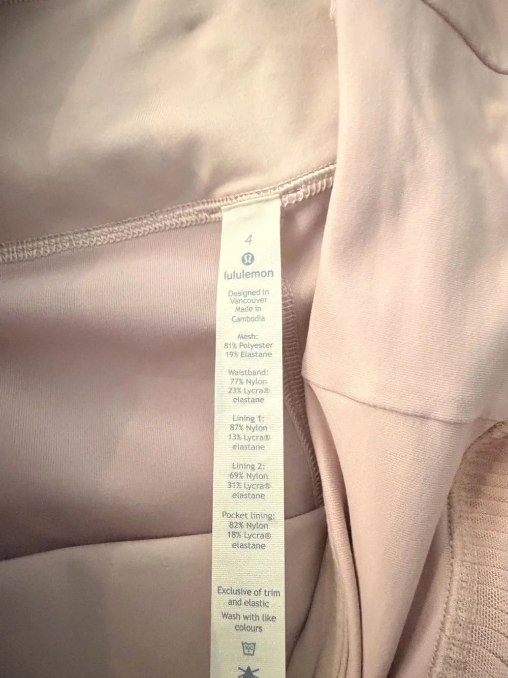 lululemon athletica Varsity Pleated Skirt Strawberry Milkshake Pink Size 4